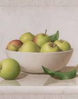 "Apples in White Bowl" Fine Art Print