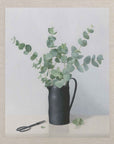 "Blue Gum in Black Vase" Fine Art Print