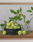 "Golden Delicious With Floating Leaves" Fine Art Print