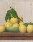 "Grapefruit in Green Bowl" Fine Art Print