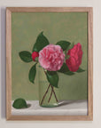 "Pink Camellias" Fine Art Print