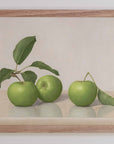 "Three Garden Apples" Fine Art Print