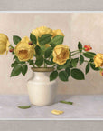 "Untamed Yellow Roses" Fine Art Print