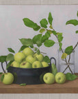 "Golden Delicious With Floating Leaves" Fine Art Print