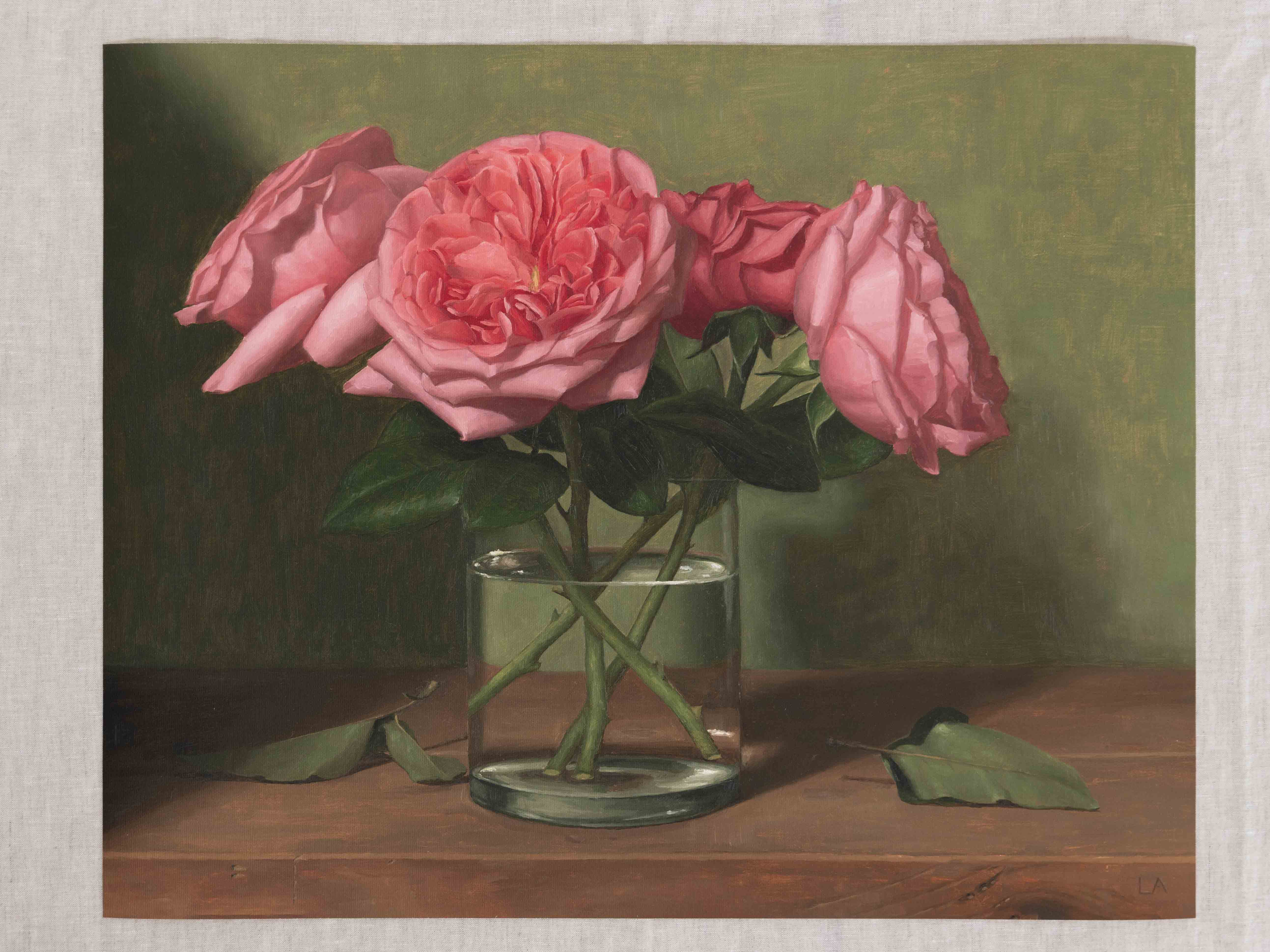 "Pink Roses" Fine Art Print