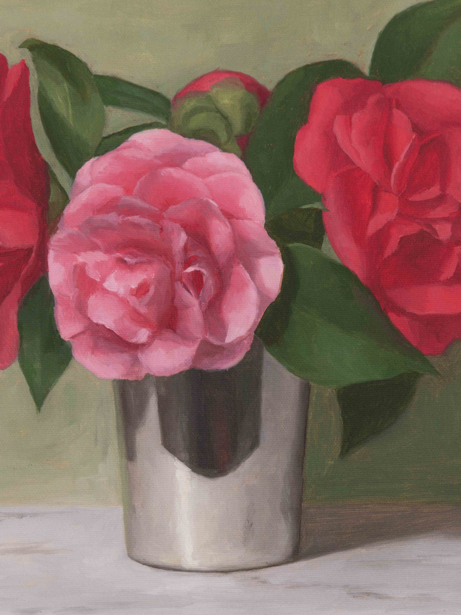 "Red Camellias" Fine Art Print