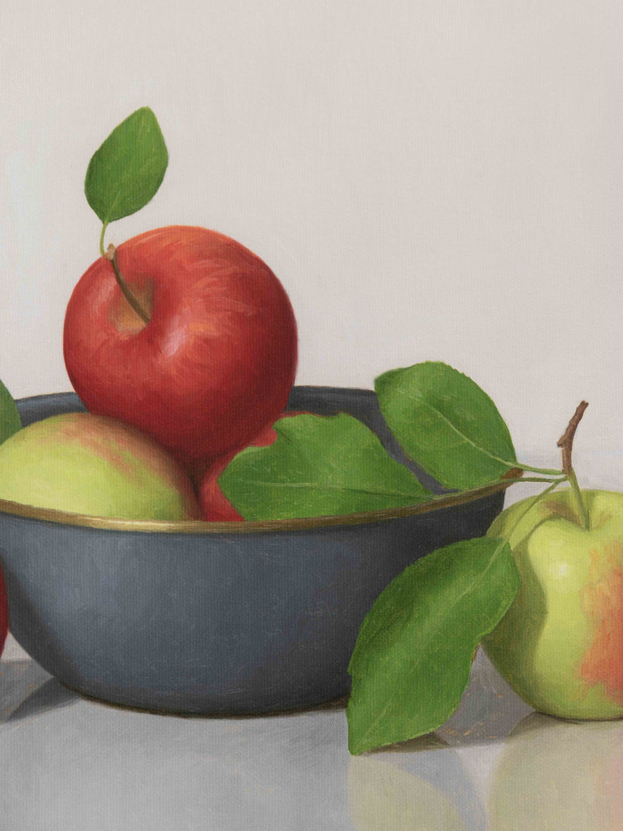 "Red and Green Autumn Apples" Fine Art Print