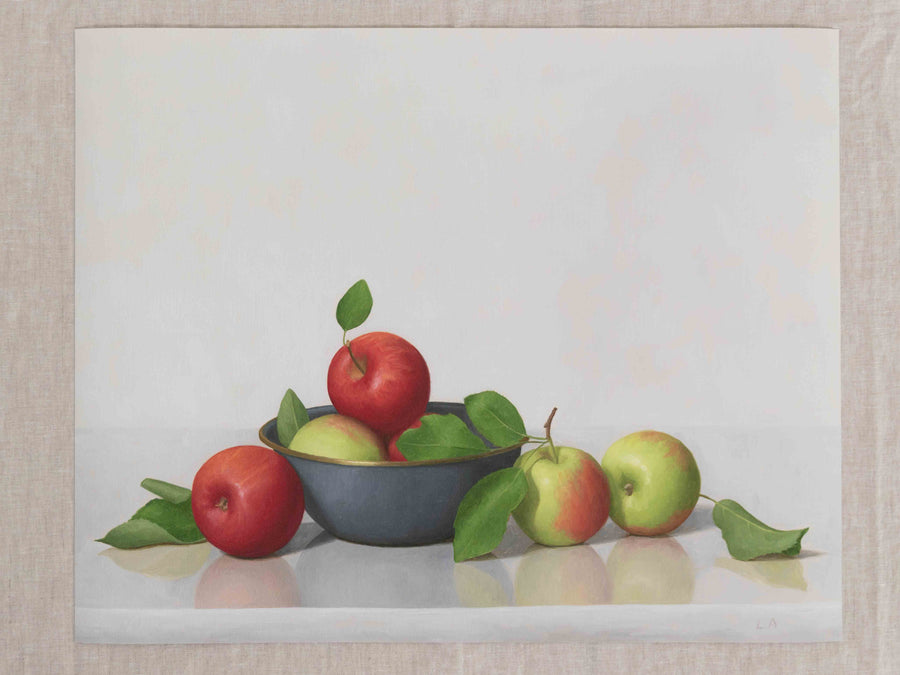 "Red and Green Autumn Apples" Fine Art Print